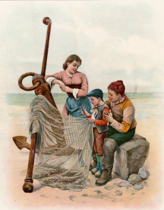 Hans leksjon i netting av English School