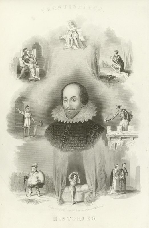 Historier av William Shakespeare av English School
