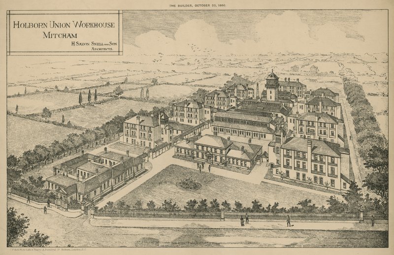 Holborn Union Workhouse, Mitcham av English School