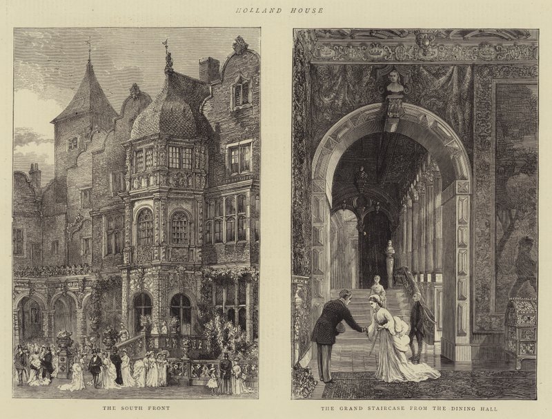 Holland House (gravering) av English School
