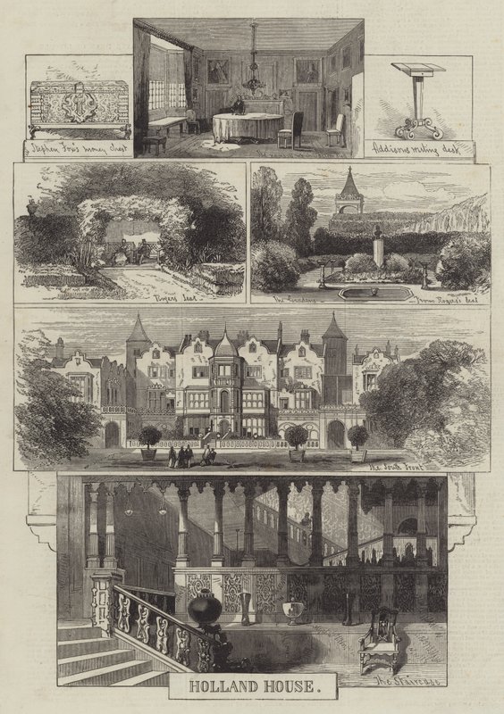 Holland House (gravering) av English School