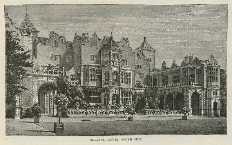 Holland House, sørsiden av English School