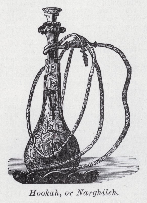 Hookah, eller Narghileh (organer) av English School