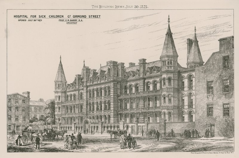 Sykehus for syke barn, Great Ormond Street av English School