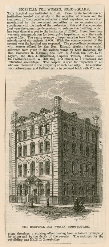 Hospital for Women, Soho Square av English School