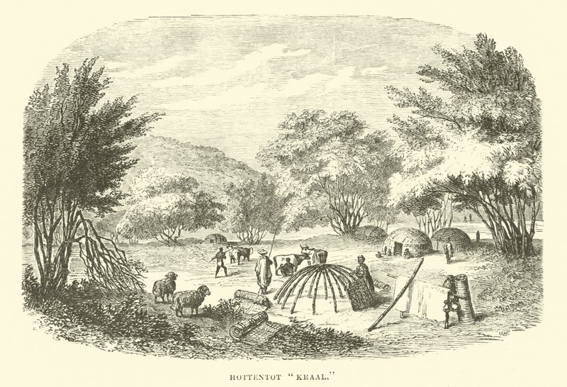 Hottentot Kraal av English School