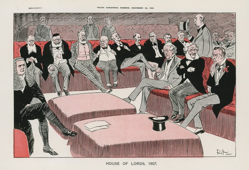 House of Lords, 1907 av English School
