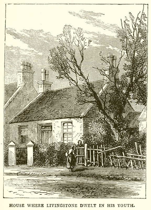 Hus der Livingstone bodde i sin ungdom av English School