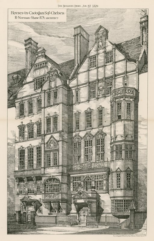 Hus på Cadogan Square, Chelsea av English School