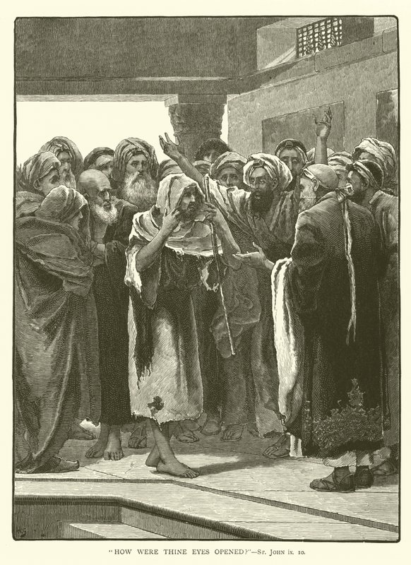 "Hvordan ble øynene dine åpnet?", St John, ix av English School