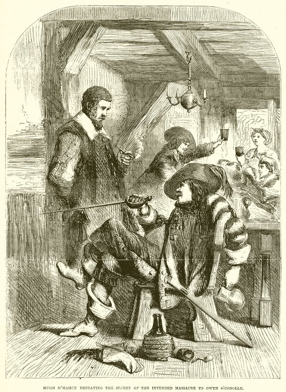 Hugh McMahon forråder hemmeligheten bak den tiltenkte massakren til Owen OConolly av English School