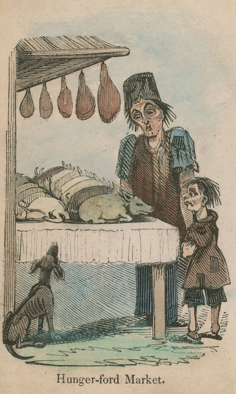 Hungerford Market, London av English School