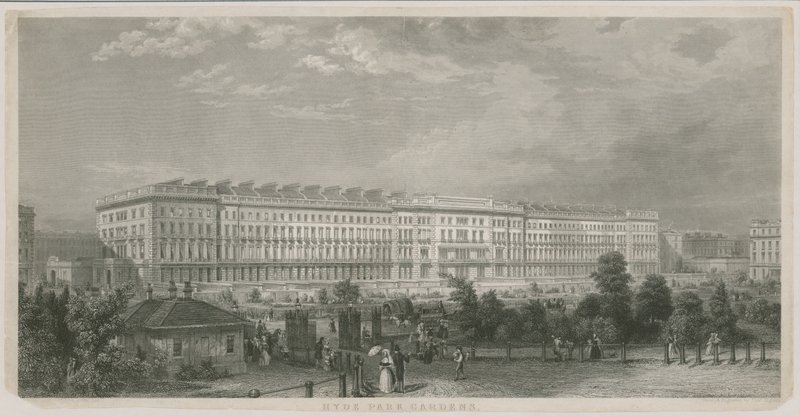 Hyde Park Gardens, London av English School