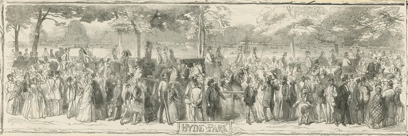 Hyde Park, London av English School