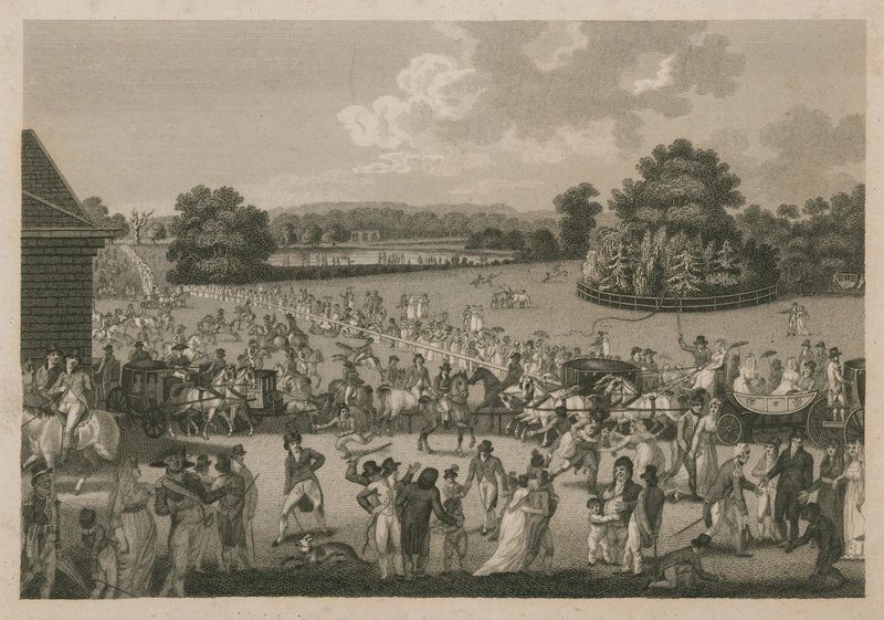 Hyde Park, London av English School