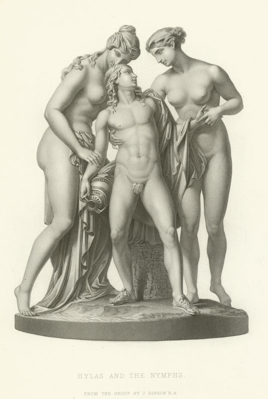 Hylas og nymfene av English School