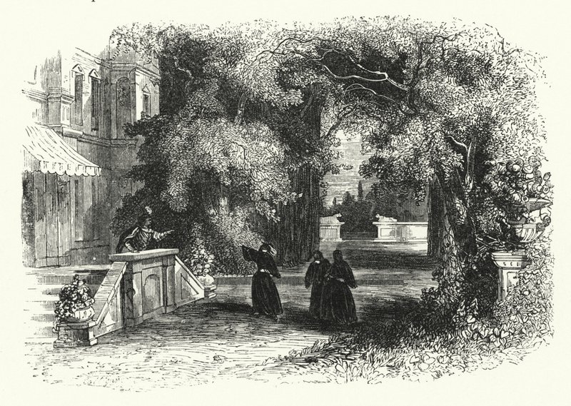 Illustrasjon for Mozarts opera Don Giovanni (gravering) av English School