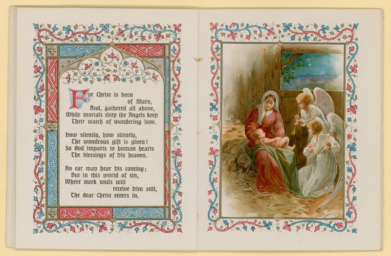 Illustrasjon for O Little Town Of Bethlehem av English School