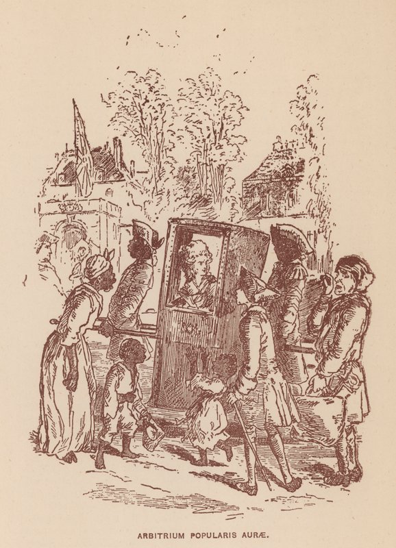 Illustrasjon for The Virginians av Thackeray av English School