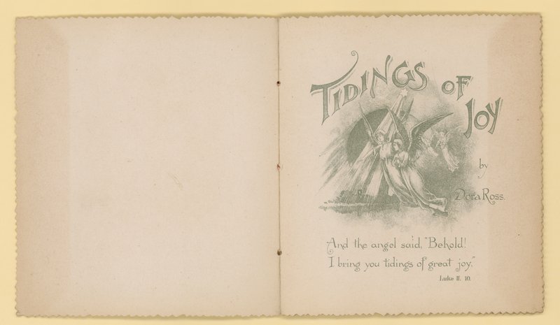 Illustrasjon for Tidings Of Joy av Dora Ross av English School
