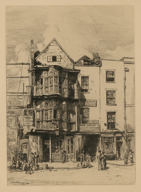 Illustrasjon av Sir Paul Pindar Stout House av English School