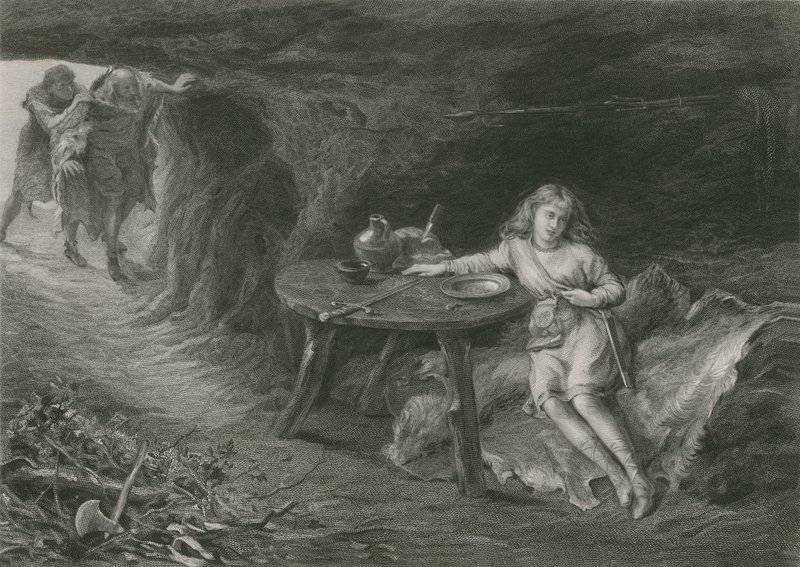 Imogen i hulen, Cymbeline av English School
