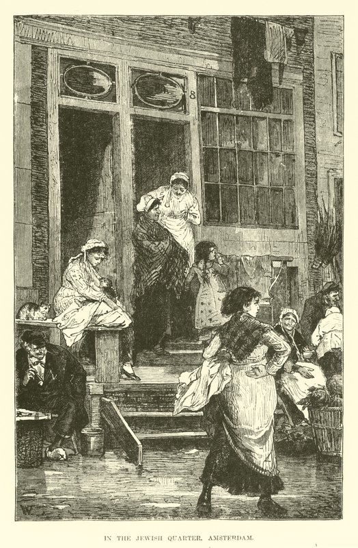 I det jødiske kvarteret, Amsterdam av English School
