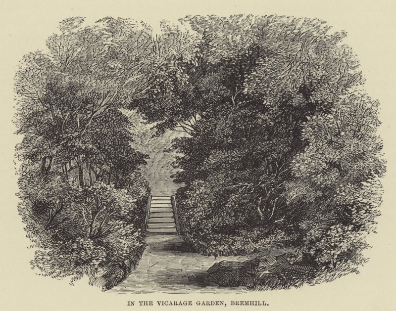 I prestegården, Bremhill (gravering) av English School