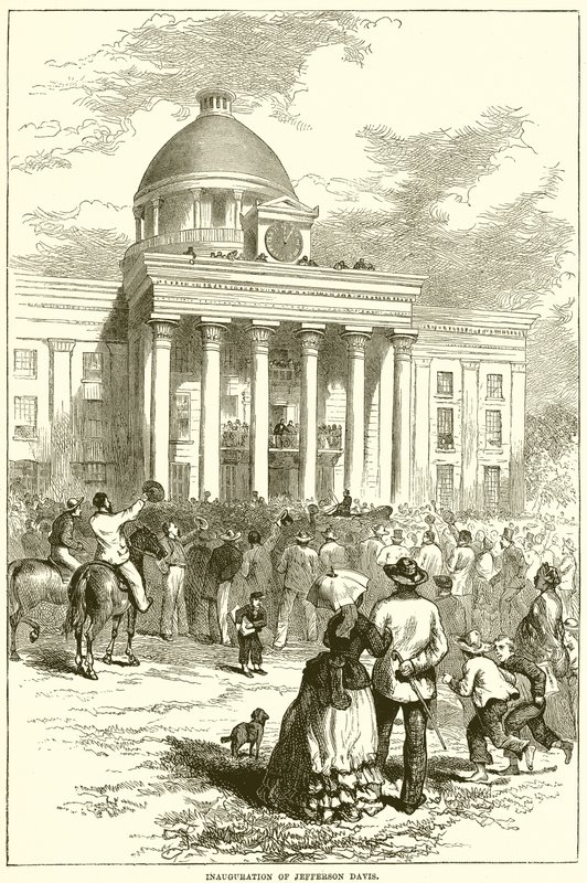 Innvielse av Jefferson Davis av English School