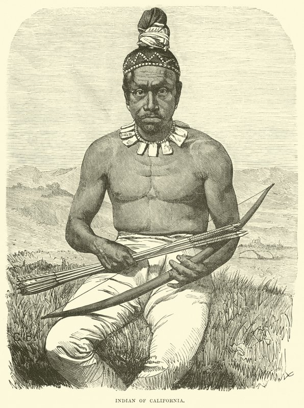 Indianer fra California av English School