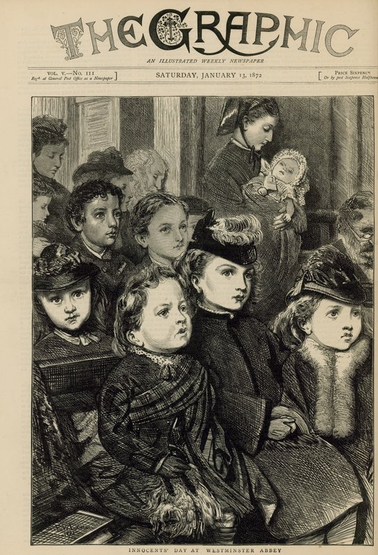 Innocents Day i Westminster Abbey av English School