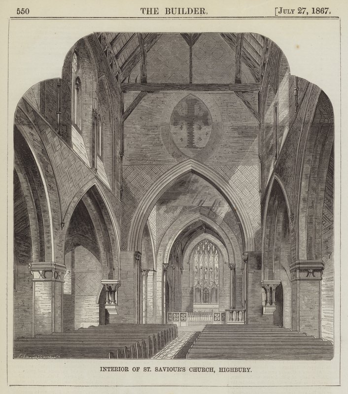 Interiør av St Saviour