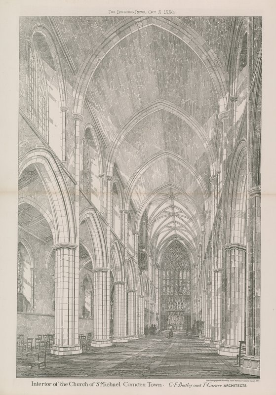Interiøret i St Michael-kirken av English School