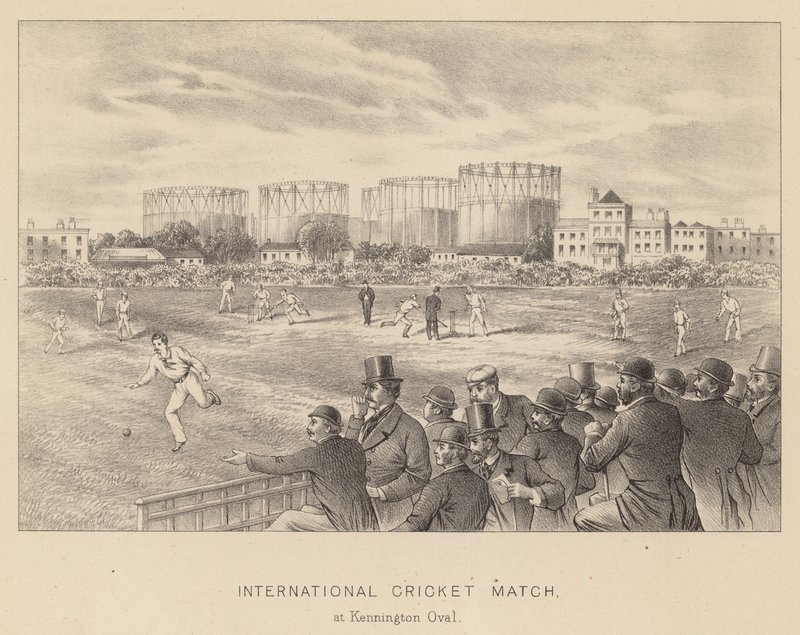 Internasjonal cricketkamp på Kennington Oval av English School