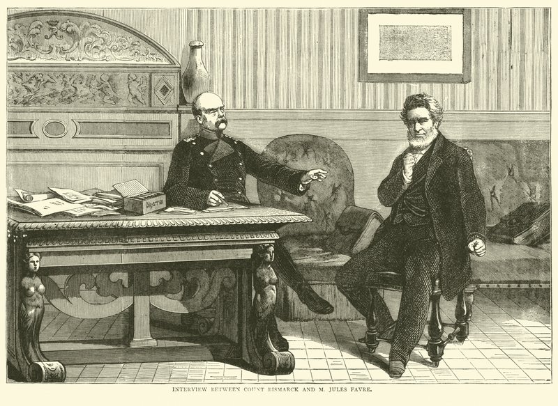 Intervju mellom grev Bismarck og M Jules Favre, september 1870 av English School