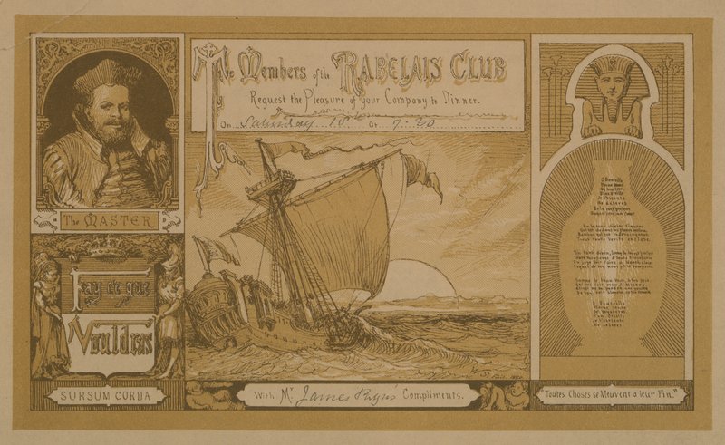 Invitasjon til Rabelais-klubben av English School