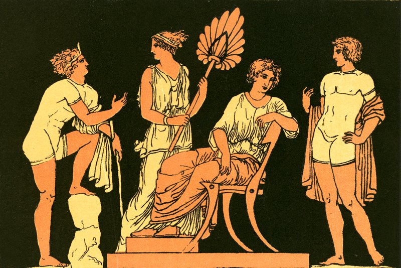 Iphigenia og Orestes av English School