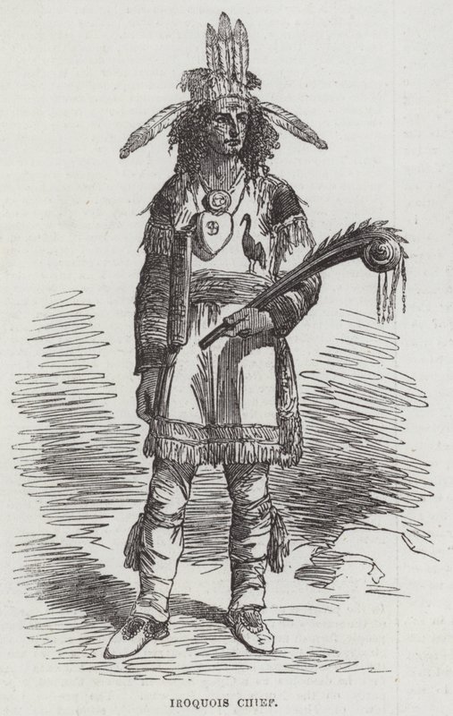 Iroquois Chief (gravering) av English School
