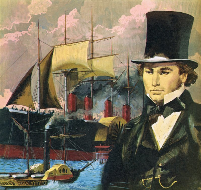 Isambard Kingdom Brunel og Great Eastern av English School