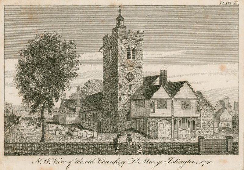 Islington, St Marys (gammel kirke) av English School