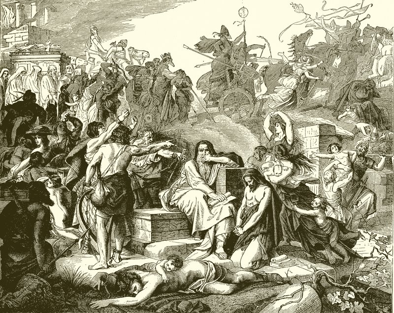 Israel i fangenskap i Babylon av English School
