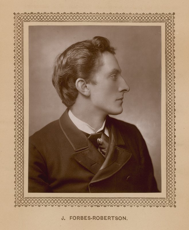 J Forbes-Robertson, fra et fotografi tatt spesielt for The Theatre av English School