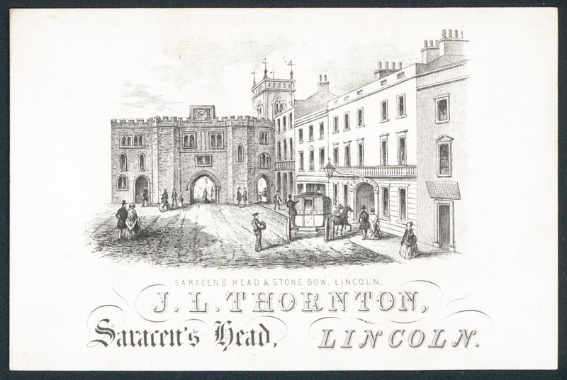 J L Thornton, byttekort av English School
