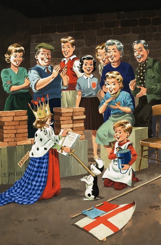 Jack og Jill og det gamle slottet av English School