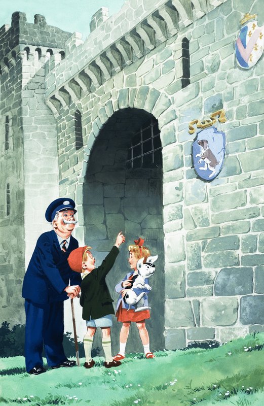 Jack og Jill og det gamle slottet av English School