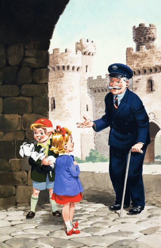 Jack og Jill og det gamle slottet av English School