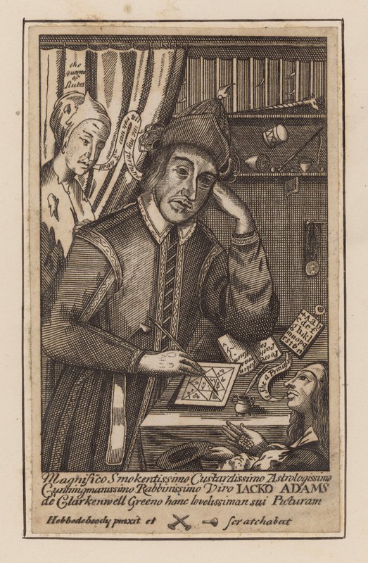Jacko Adams, astrolog fra Clerkenwell Green, London av English School