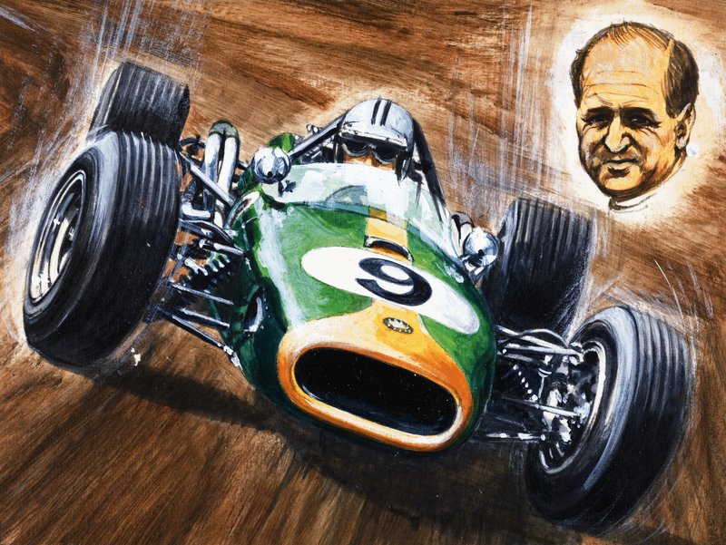 Jacky Ickx , belgisk racerfører av English School