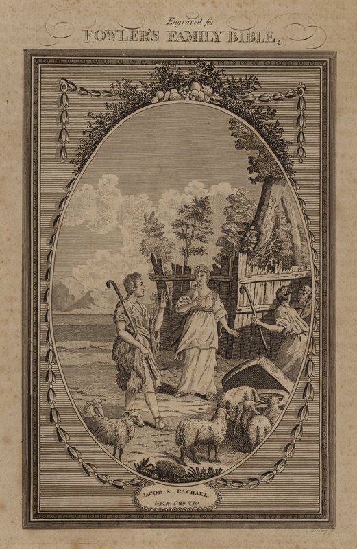 Jacob and Rachael, Genesis, Chapter 29, Verse 10 (engraving)   1322220   no       norwegian Successfully Translated  Original: The Poulterer, 1899. From The Book of Shops, 1899 Translat: The Poulterer, 1899. From The Book of Shops, 1899 1179652 no norwegia av English School