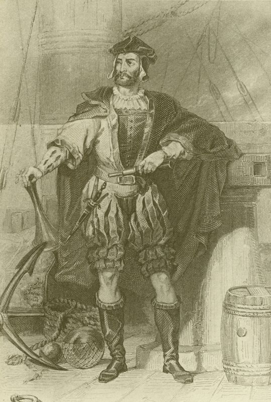 Jacques Cartier (1494–1557, fransk oppdagelsesreisende av English School